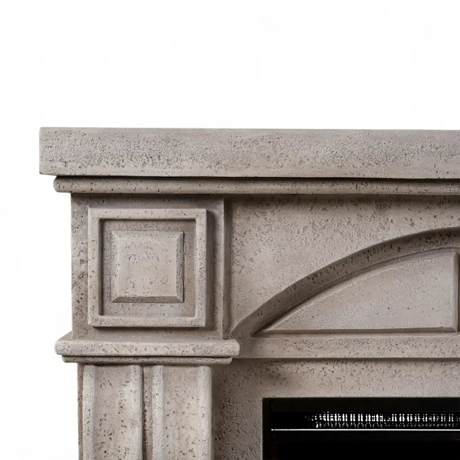 Logi - Cheminée Électrique en Polystone