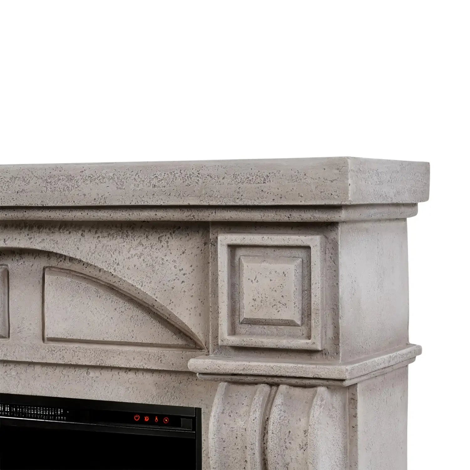 Logi - Cheminée Électrique en Polystone