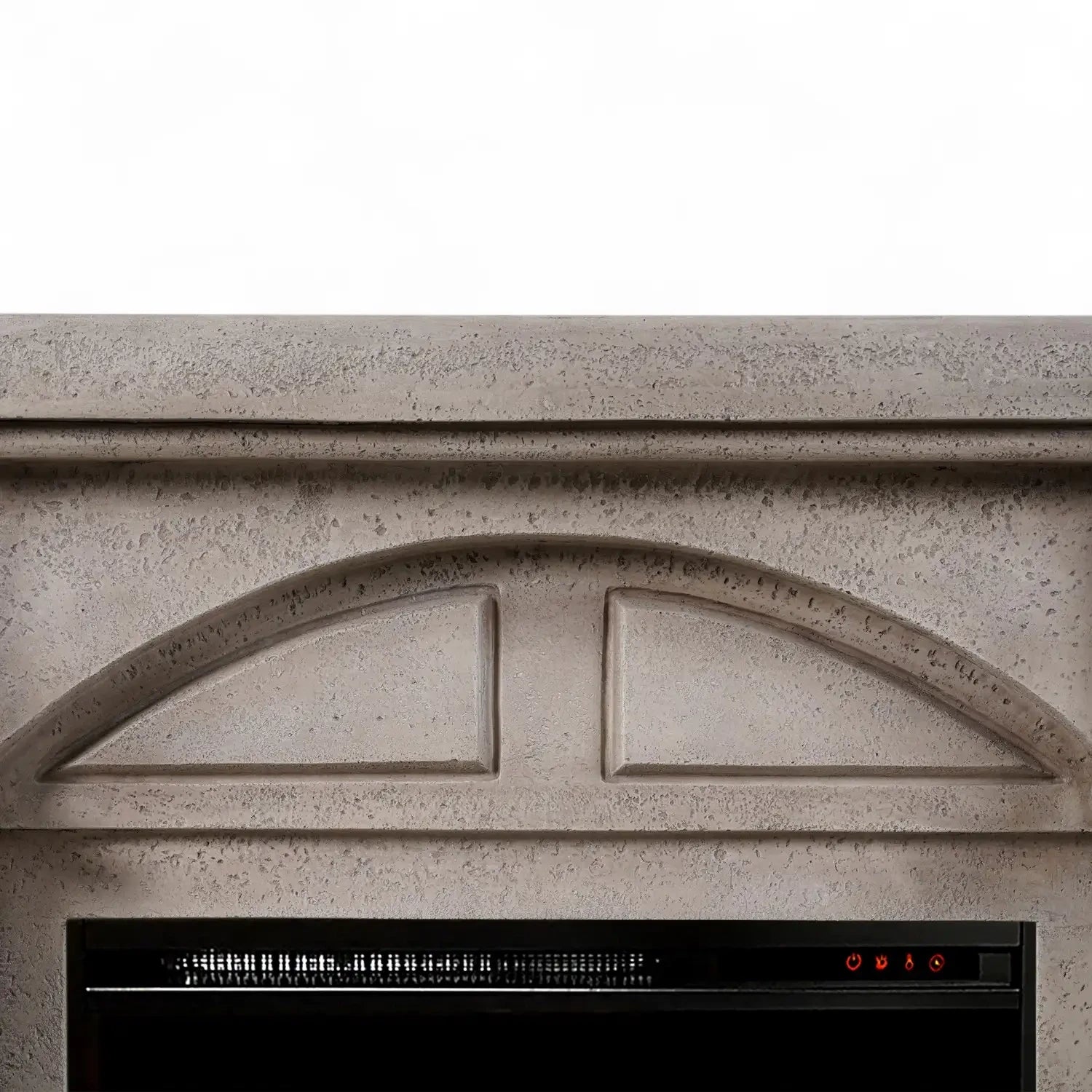 Logi - Cheminée Électrique en Polystone