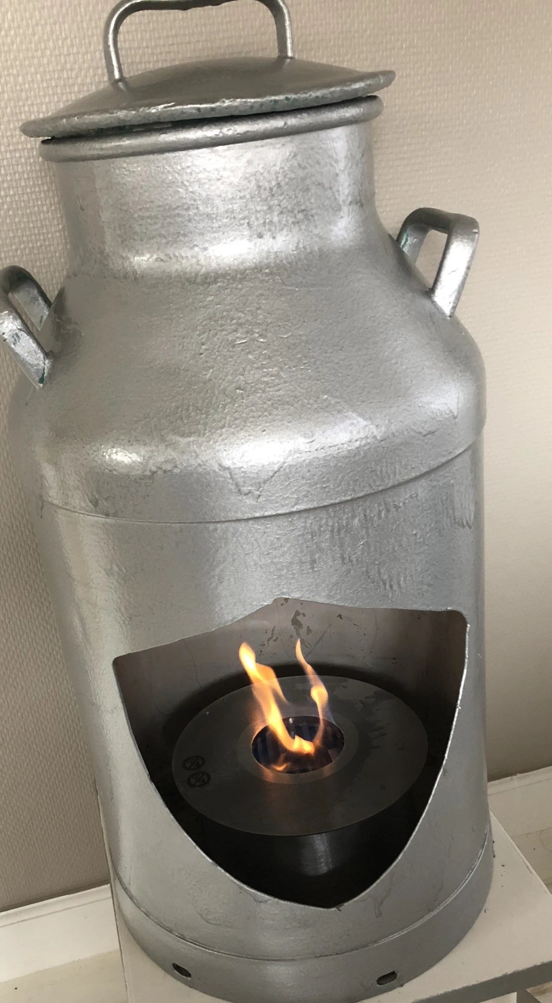 Brûleur Bioéthanol Rond 2,5 Litres Ø19 cm