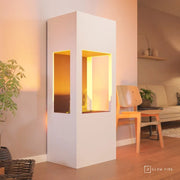 Cheminée hybride Böll – Blanc
