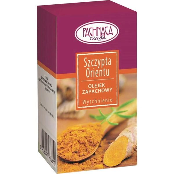 Huile Parfumée Curcuma 10ml pour Cheminée Bio