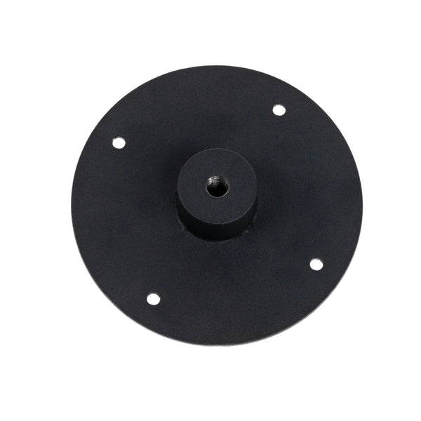 Support plafond pour plafond plat - Noir
