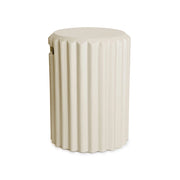 Happy Cocooning Coffre Nervuré Beige Nacre - Cache Bouteille de Gaz