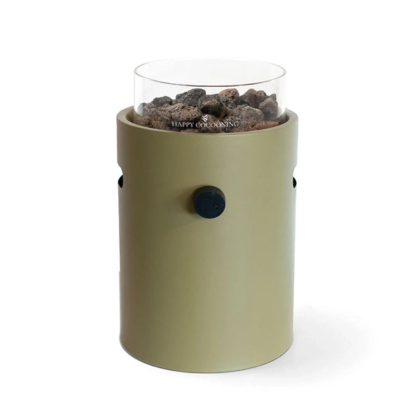 Lumi Vert Olive - Cheminée à Gaz de Table