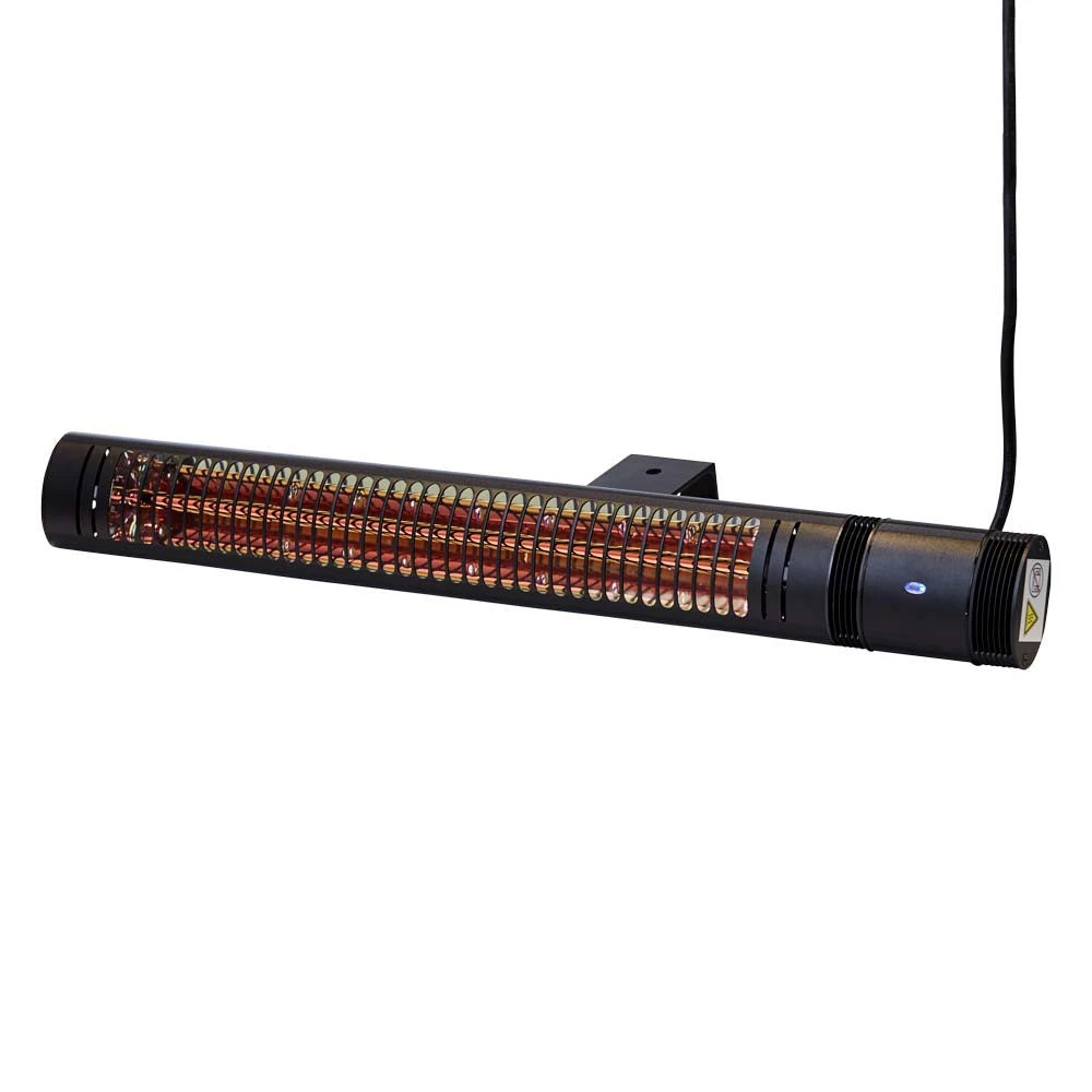 Chauffage de Terrasse Noir Heat1 Eco High-Line 2000W