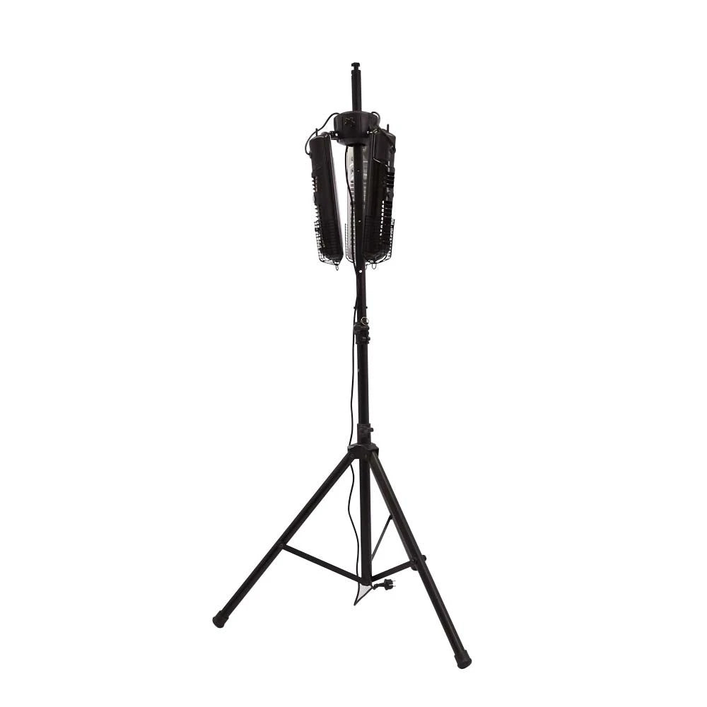 Chauffage de Parasol 650-1300-2000 W Noir