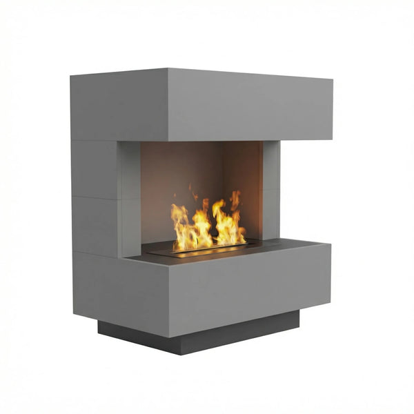 Cheminée à vapeur d’eau Kleist – Gris
