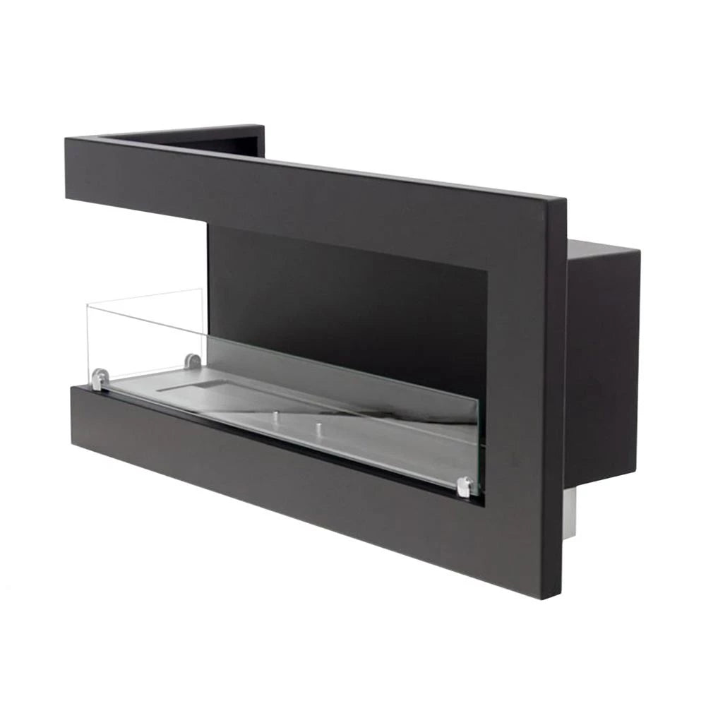 Cheminée d angle 85 cm - Gauche
