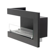 Cheminée d'angle 65 cm - Gauche