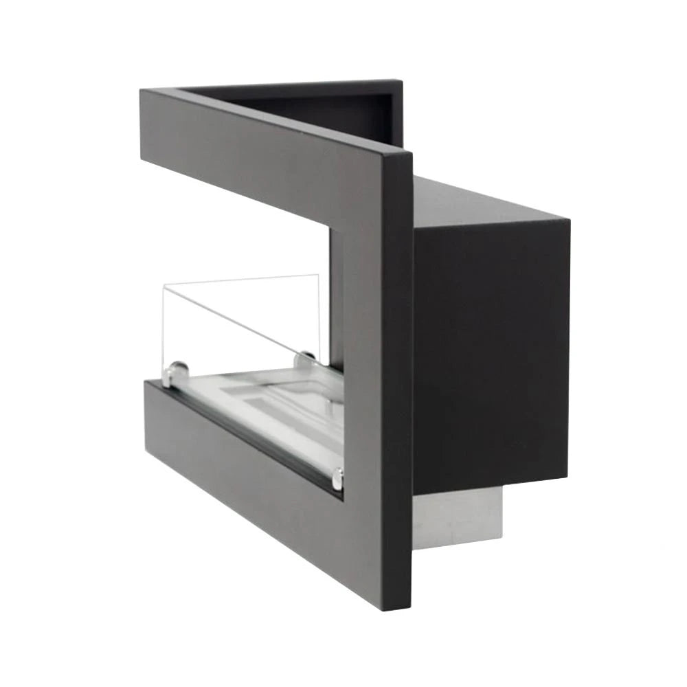 Cheminée d'angle 65 cm - Gauche