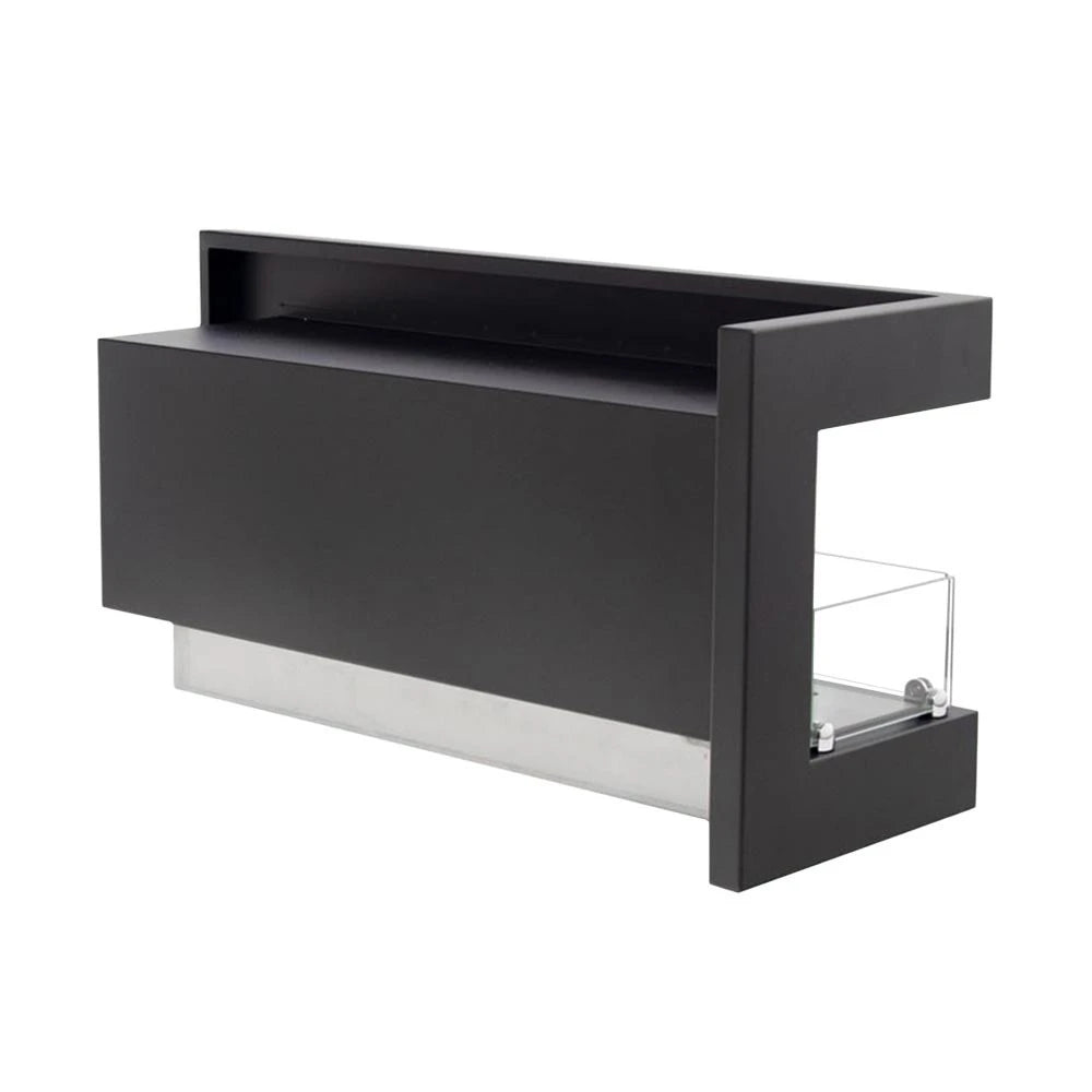 Cheminée d angle 85 cm - Gauche