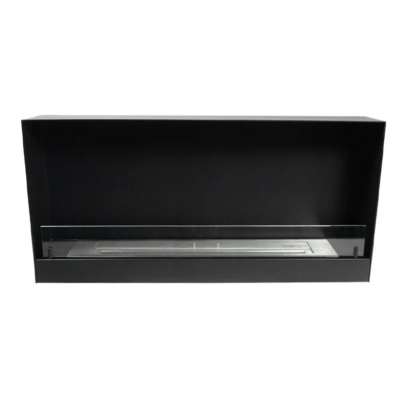 Insert de cheminée bio noir - 140 cm