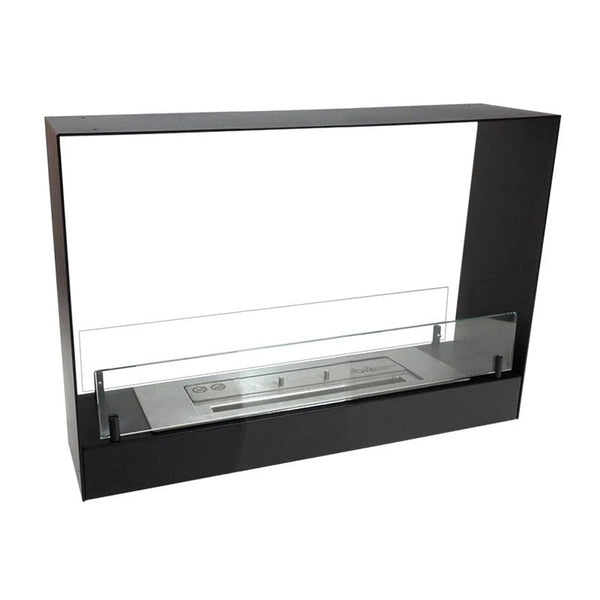 Built-in Bio Fireplace in Black - 60 cm