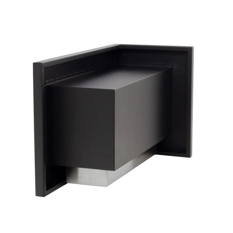 Cheminée d'angle 65 cm - Gauche