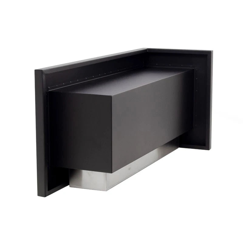 Cheminée d angle 85 cm - Gauche