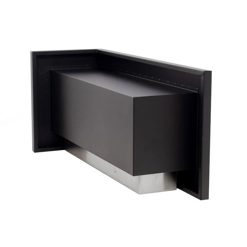 Cheminée d'angle 85 cm - Droite