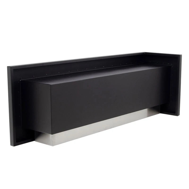 Cheminée d'angle 115 cm - Gauche