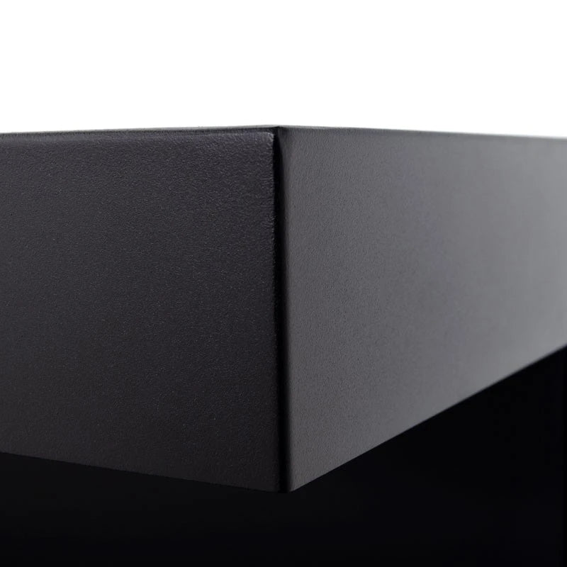 Cheminée d'angle 115 cm - Gauche
