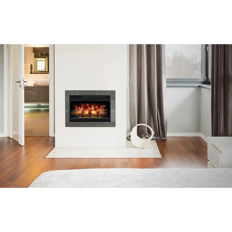 Foyer électrique LED 3D encastrable - 87 cm