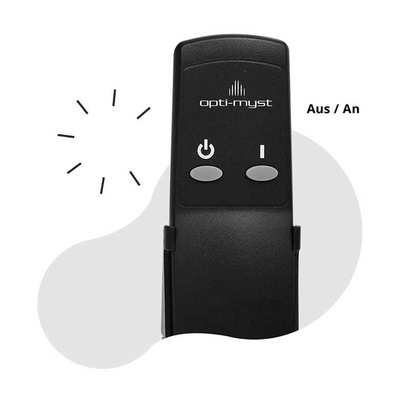 Hauptmann - OMC 600 | Cheminée à vapeur d'eau autoportante