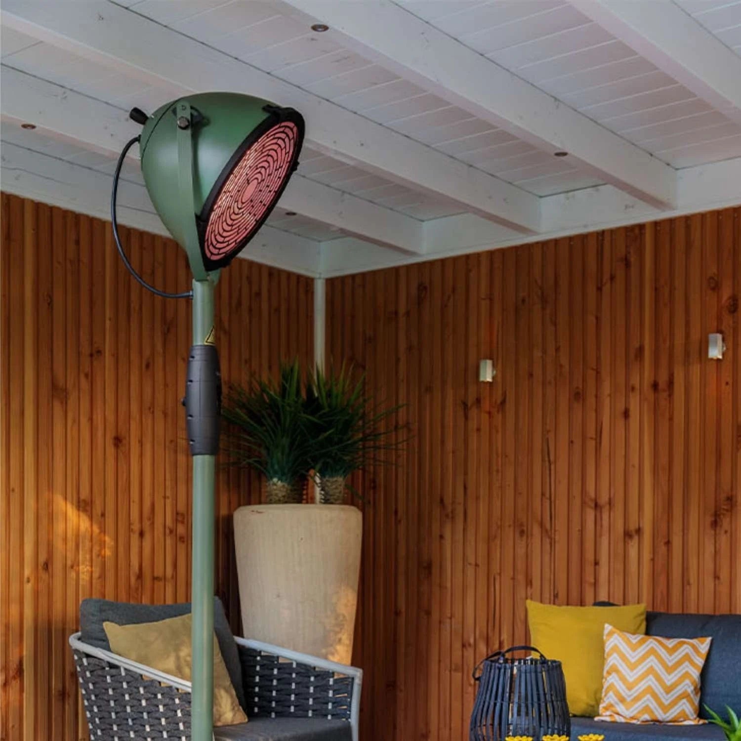 Chauffage terrasse sur pied Indus 2100W