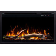 Insert de cheminée électrique 3D Aflamo 35" (90 cm)