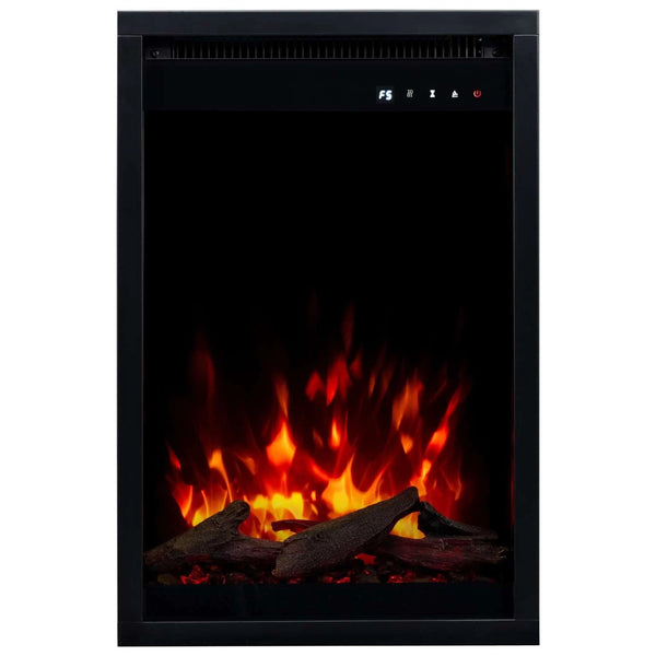 Insert pour cheminée électrique 3D Aflamo 24" carré (60 × 60 cm)