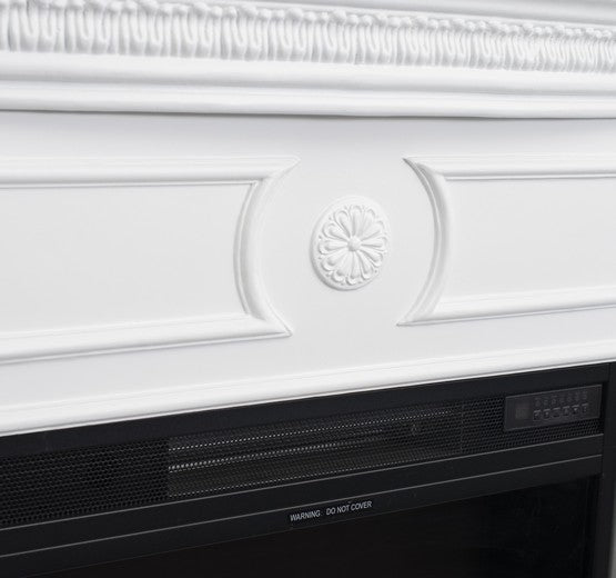 Cheminée électrique Lex - Blanc