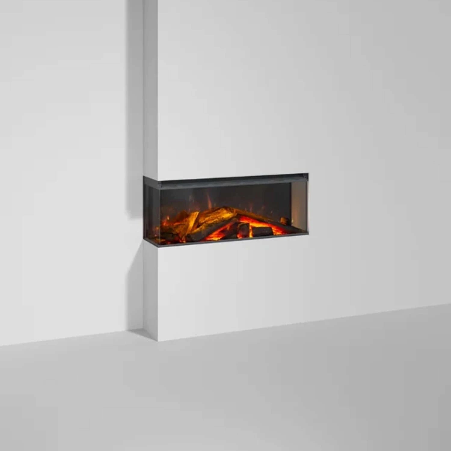 Insert de cheminée électrique Lumen 870, pour une ambiance chaleureuse et moderne à la maison.