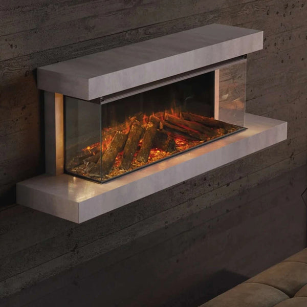 Imaginez la douce lueur du Lumen 870, une cheminée électrique murale habillée de pierre, qui transforme votre intérieur en un cocon chaleureux. Conforme à la norme EN 16647, avec assistance française et vidéos de showroom pour vous guider.