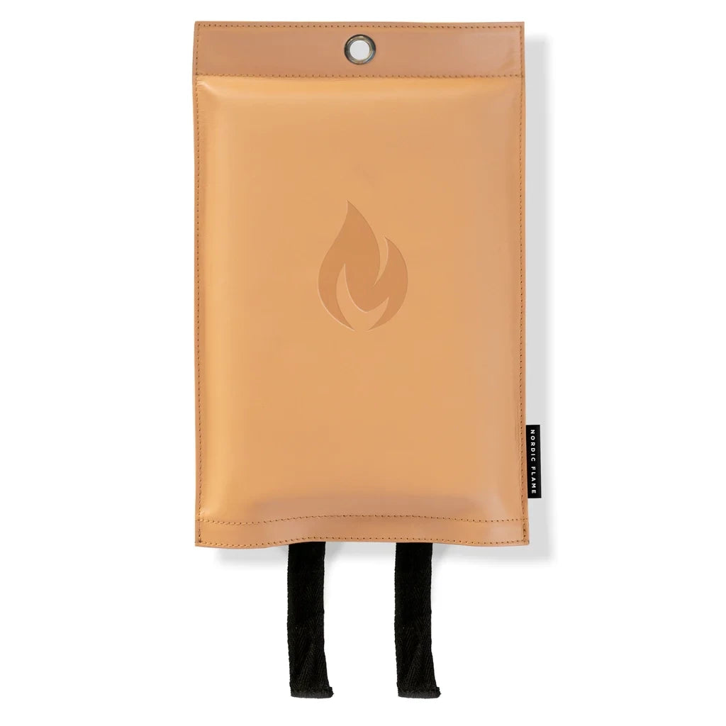 Couverture anti-feu - Marron clair