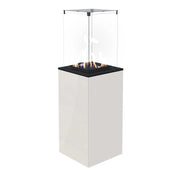 Deluxe Patio outdoor cheminée gaz - blanc