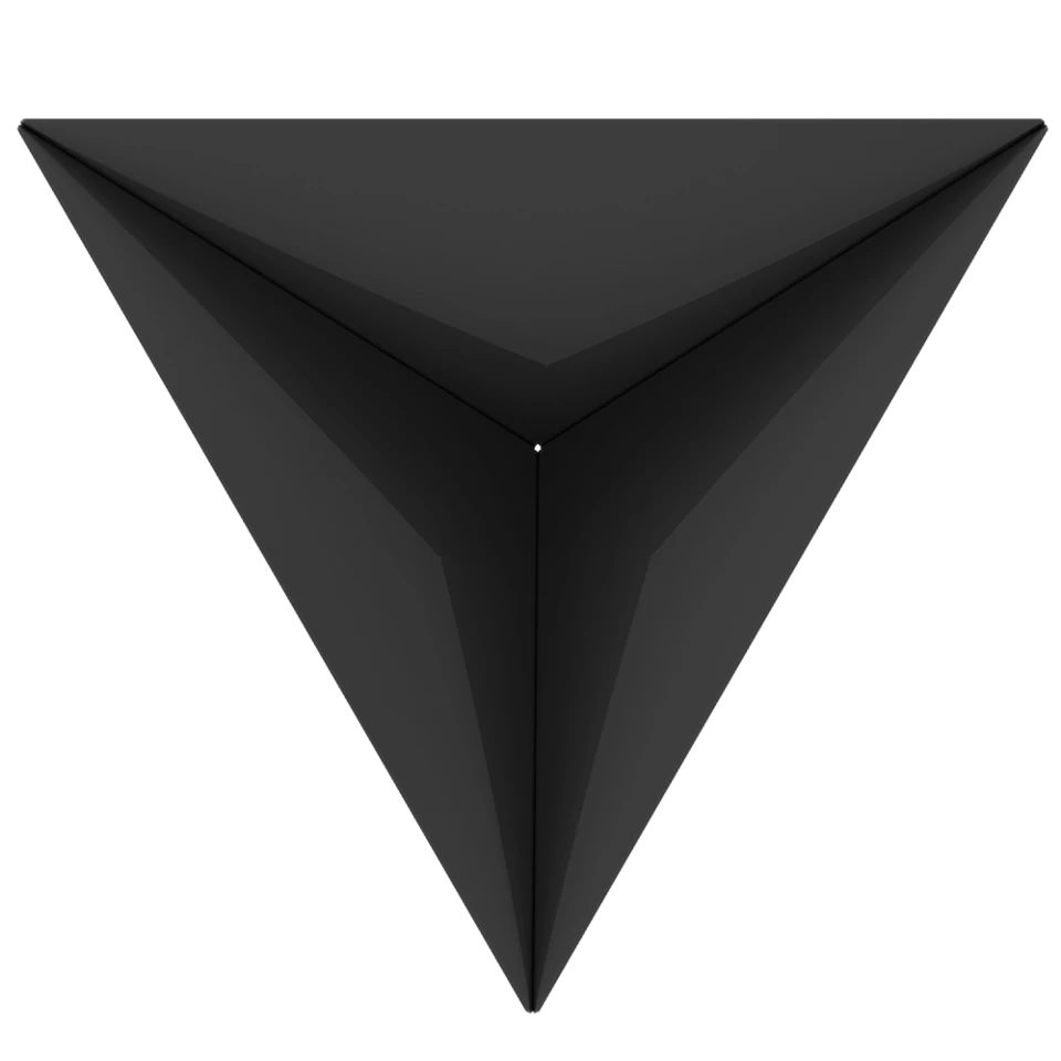 Braséro triangulaire Sola - 79 cm