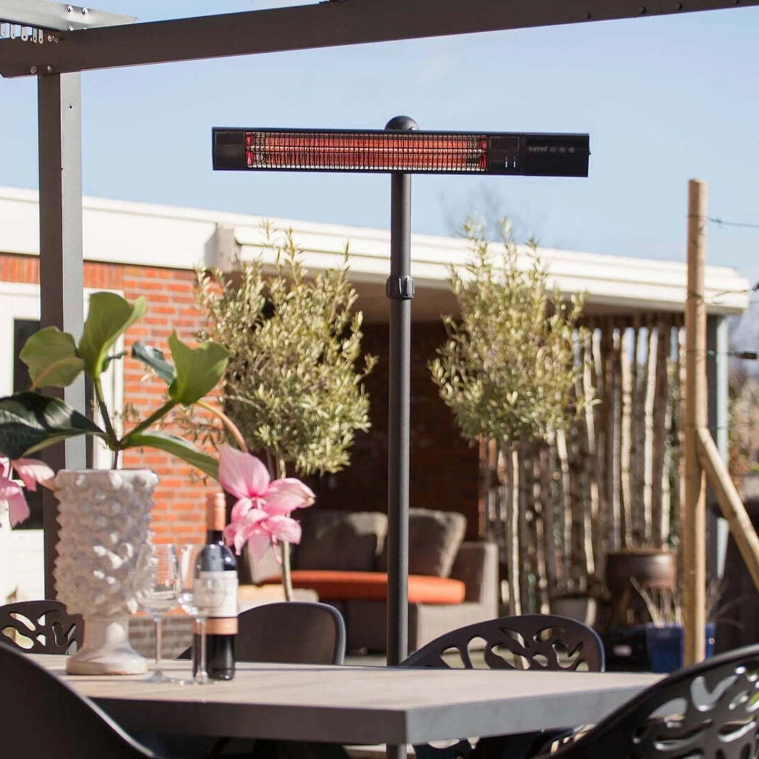 Chauffage terrasse Royal Diamond 2500 watt sur pied