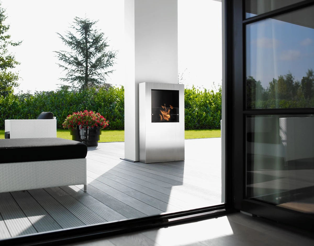 Safretti Cubico XL Acier Brossé