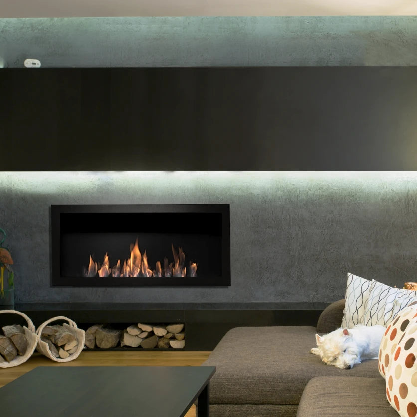 Icon Fires Slimline Firebox SFB1100 - Noir
