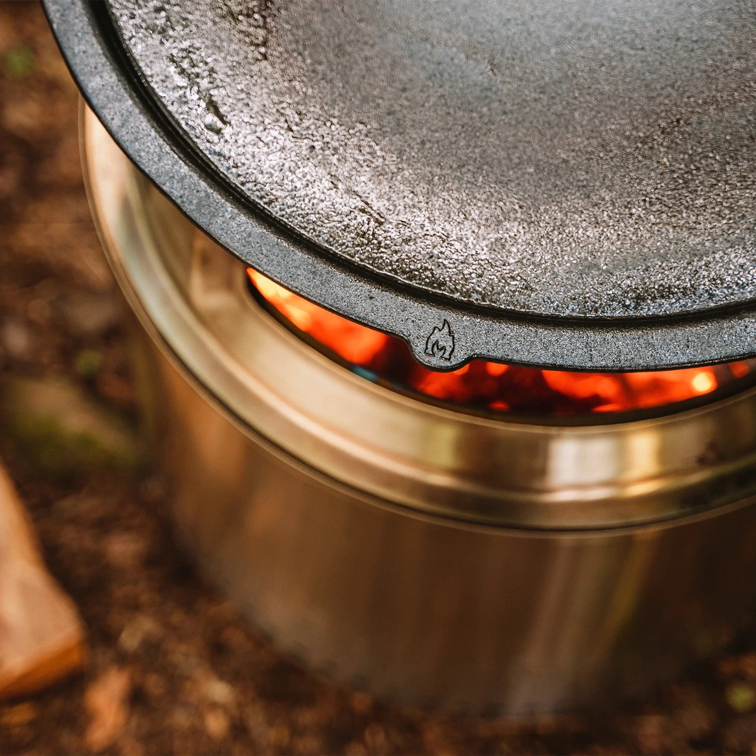 Plaque de cuisson en fonte pour Solo Stove - Grand modèle