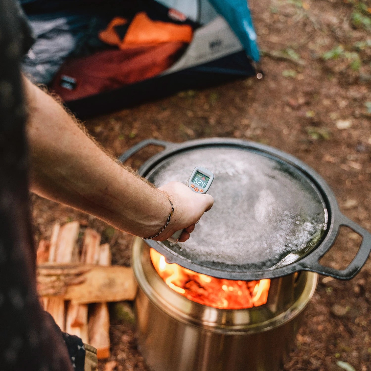Plaque de cuisson en fonte pour Solo Stove - Grand modèle