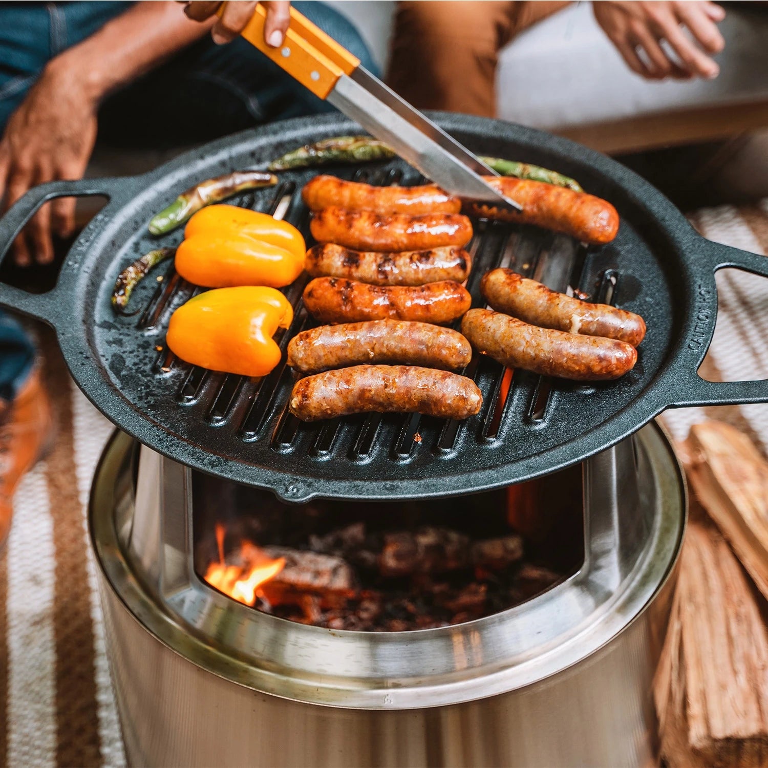 Grille de cuisson Bonfire + HUB