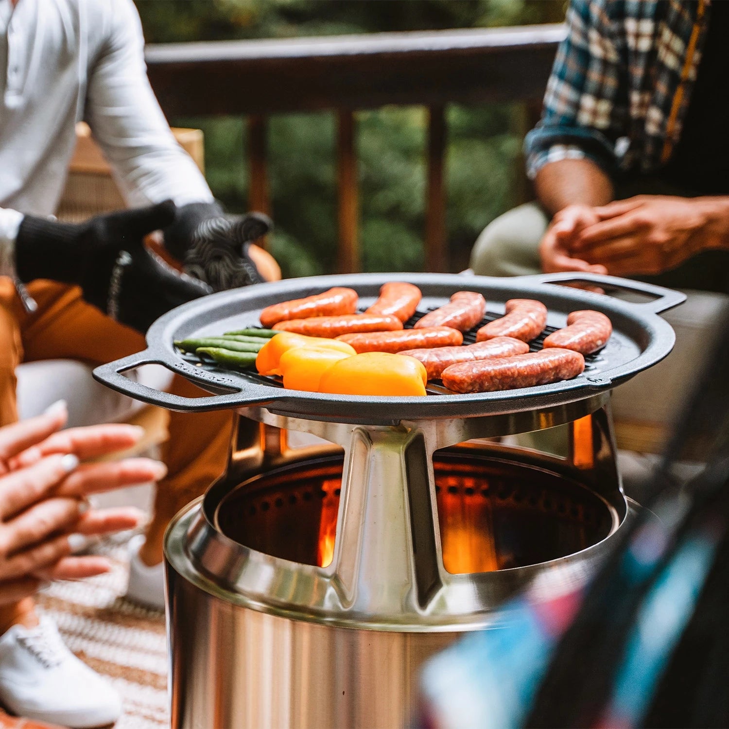 Grille de cuisson Bonfire + HUB