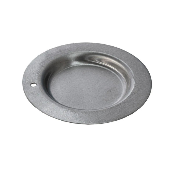 Bowl for fragrance oil for bio fireplaces in steel