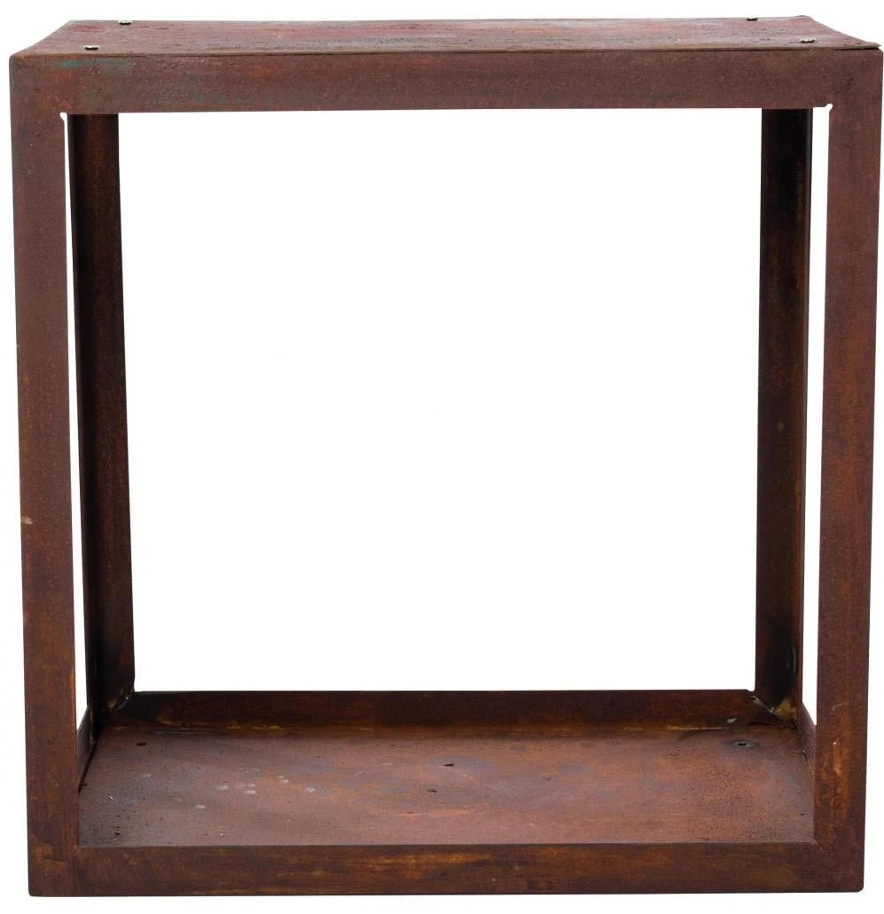 Stockage de Bois en Acier Corten 50 cm