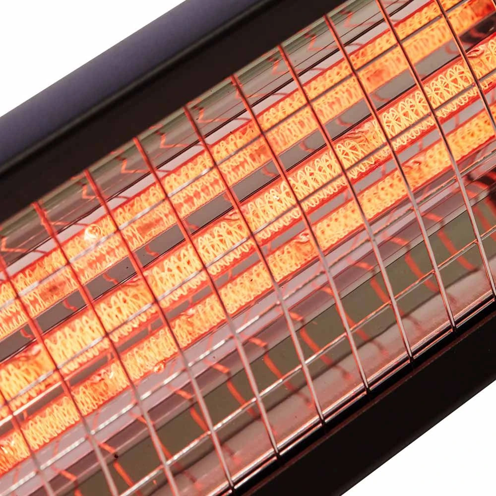 Chauffe terrasse Heat1 Eco High-line 1500W noir
