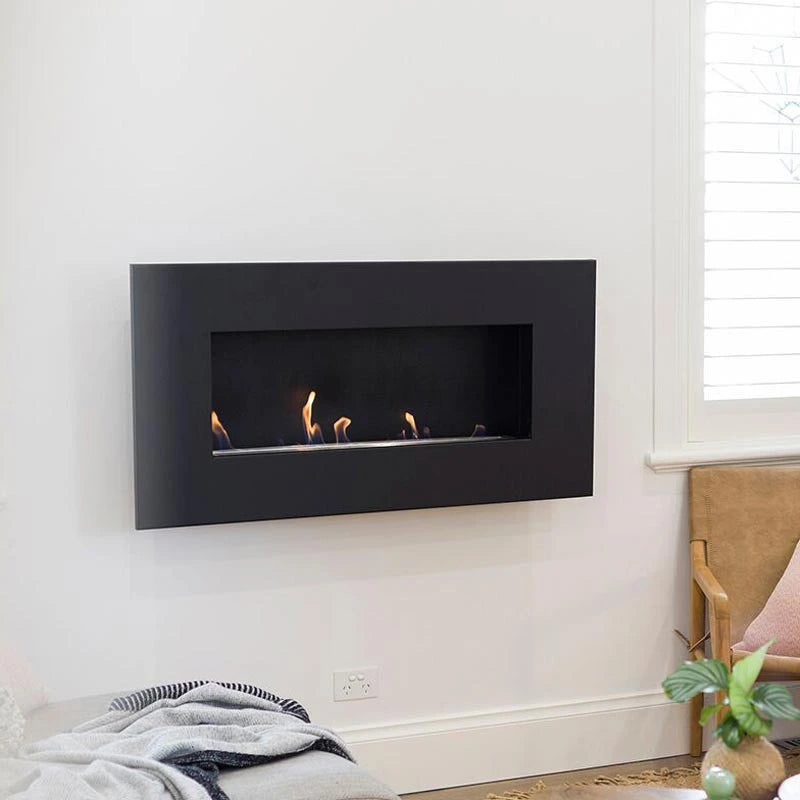Icon Fires Nero 1150 Cheminée Murale - Noir
