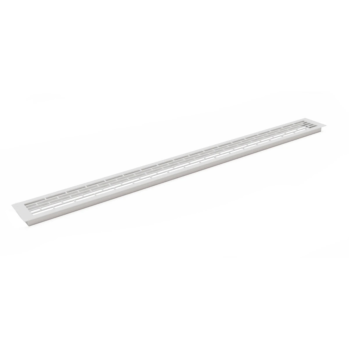 Grille de ventilation blanche - 100 x 9 cm - 450 cm²