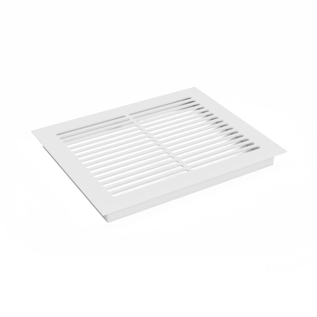 Grille de ventilation blanche - 25 x 20,5 cm - 210 cm²