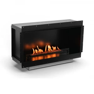 Planika Neo 750 Fireplace - Cheminée Automatique Encastrable au Bioéthanol