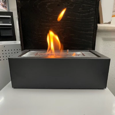 Brûleur au bioéthanol rond pour l'extérieur - Ø: 30 cm