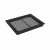 Grille de ventilation noire - 25 x 20,5 cm - Surface de ventilation de 210 cm²